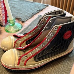 Vintage High-Top D-Gel Sneakers Broomball